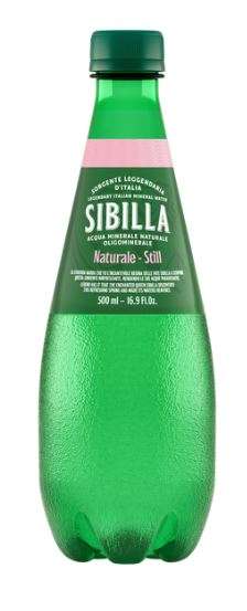 Acqua naturale Sibì Pet 0,50